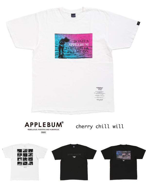 APPLEBUM cherry chill will ~ Oneness of Black ~ Collaboration